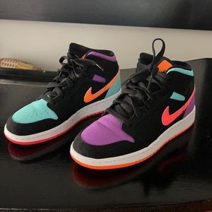 Nike Air Jordan 1 Mid. Worn once. Very comfy.